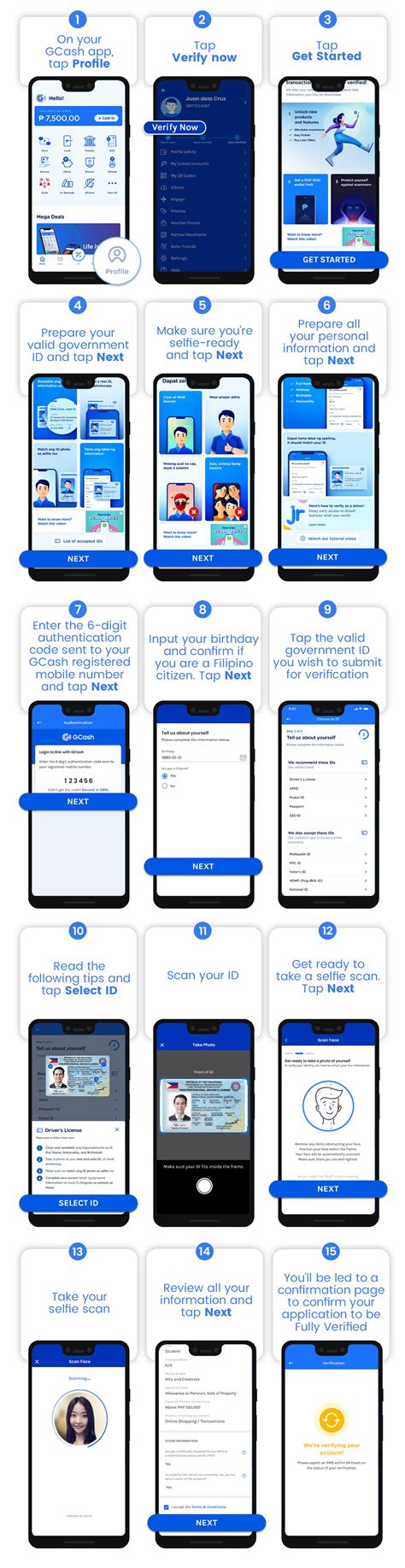How to Fully Verify Your GCash Account (Step.